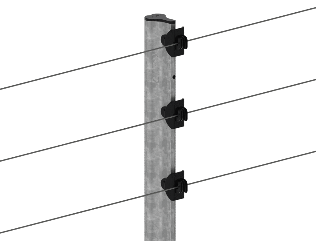 electric fence intermediate post